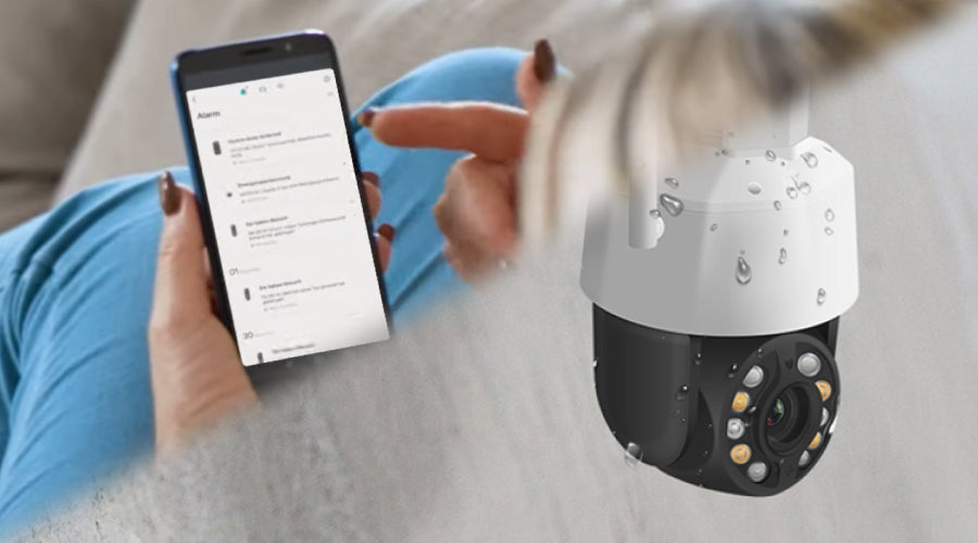 Überwachung mit Handysteuerung