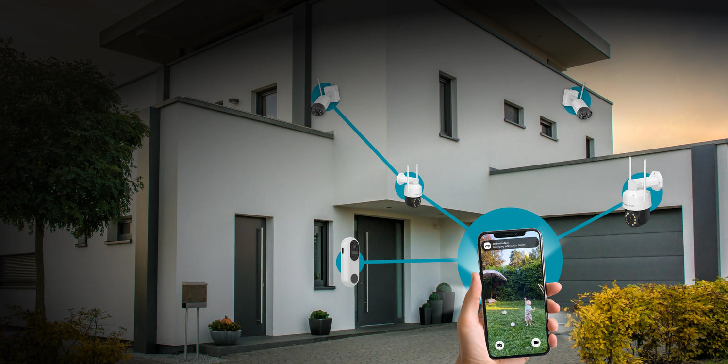Welche WLAN-Reichweite brauchen Überwachungskameras?
