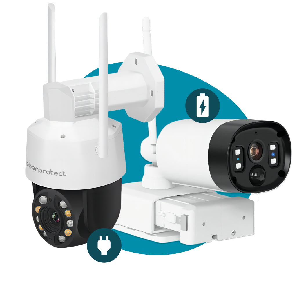 Oculus Pro Überwachungskamera und Apollo 2 kabellose Überwachungskamera im Bundle