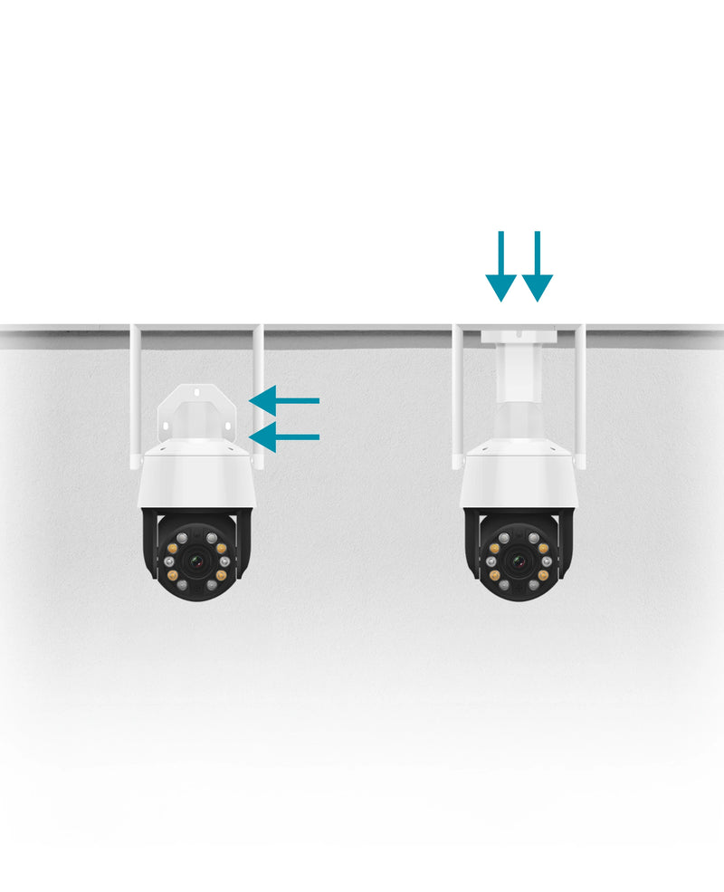 Wand- und Deckenmontage