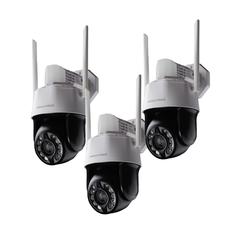 Oculus Pro Überwachungskamera im 3 Stück Set