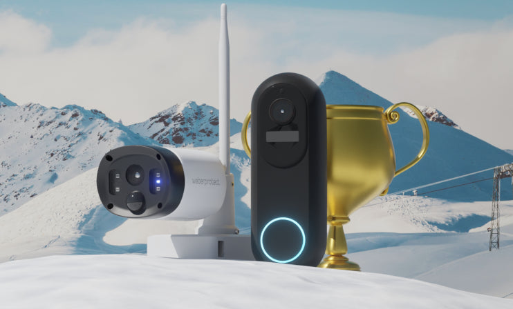 Weber Protect Produkte mit Pokal in Alpen